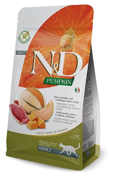 Farmina N&d Citrouille Sans Grains Chat Canard 11 Lb