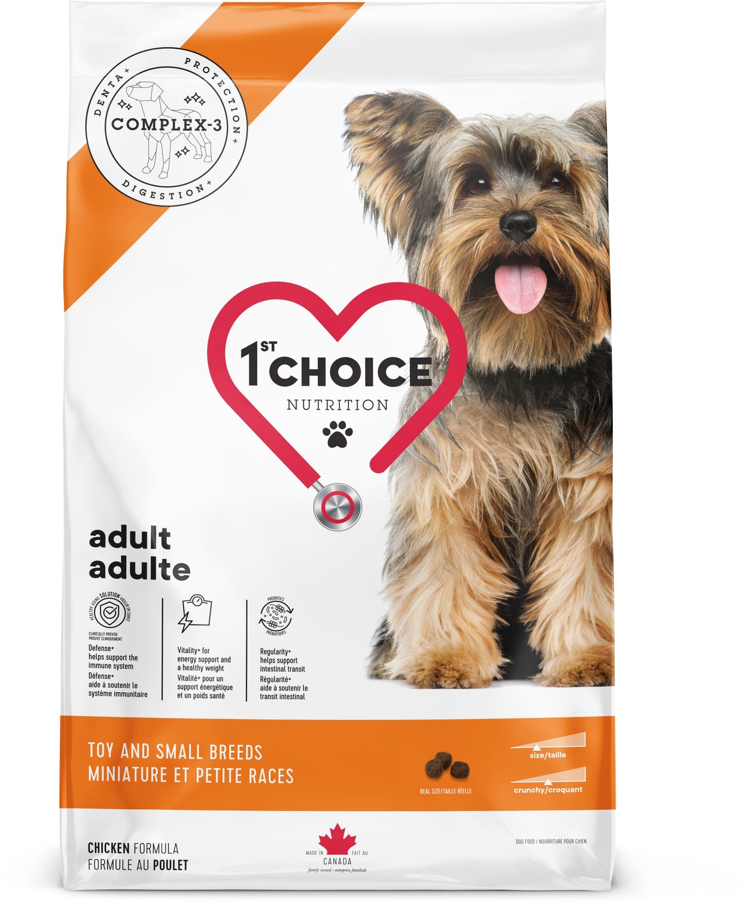 1st Choice Nourriture Pour Chien, Adulte, Miniature Et Petite Races - Poulet 5kg