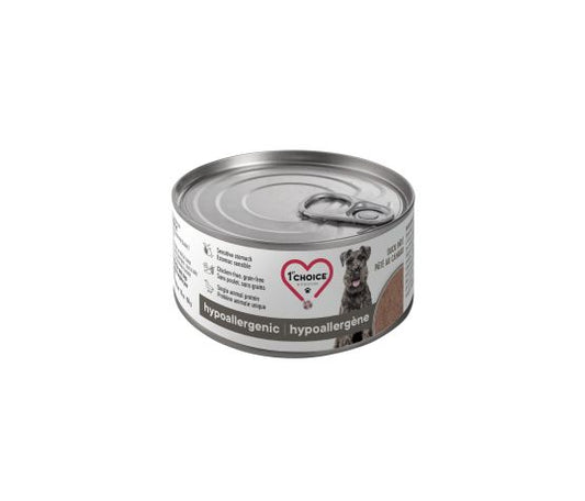 1st Choice Conserves Pour Chien, Hypoallergène - Pâté Au Canard Sans Grains
