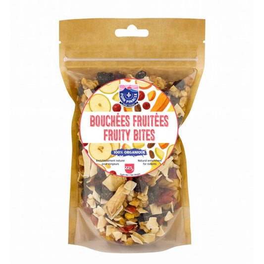 Bouchées fruitées pour petits animaux 225 g