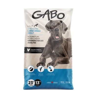 Gabo Nourriture Pour Chien De Grande Race Adulte Poulet 30Lb