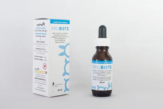 Holidago HoliBiote - pour une flore intestinale en santé chez le chat, chien et cheval