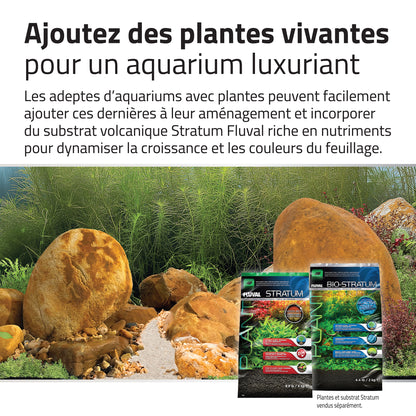 Trousse décorative Fluval de pierres et de sables, Yellowstone, Nano, 11 kg (24 lb)