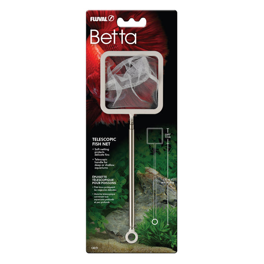 Épuisette télescopique Betta pour poissons