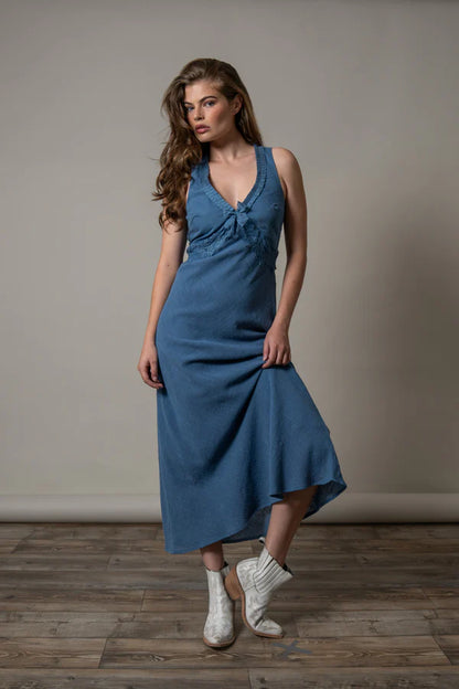 Kimes Ranch Robe Francy féminine Couleur MID BLUE