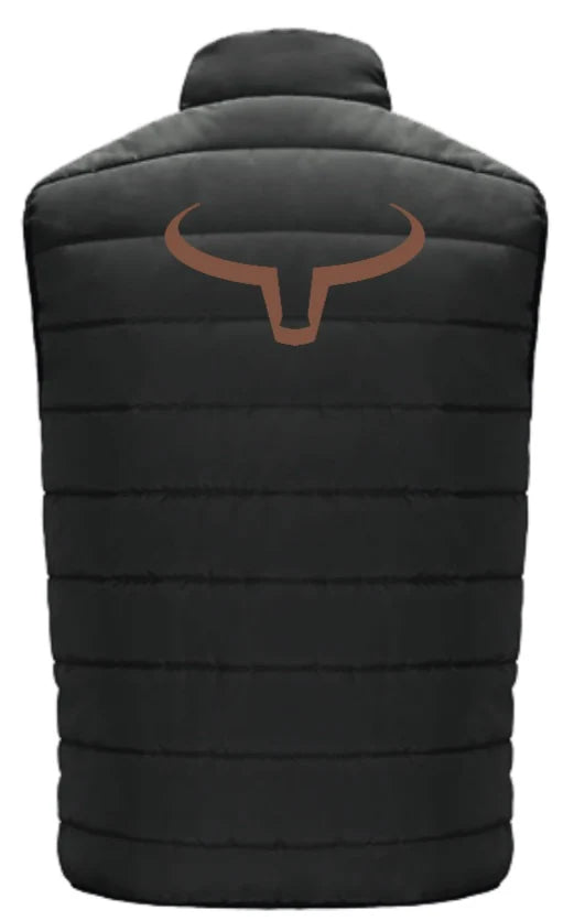 Ranch Brand Veste Sans Manche Légère pour Homme Noir & Cuivre
