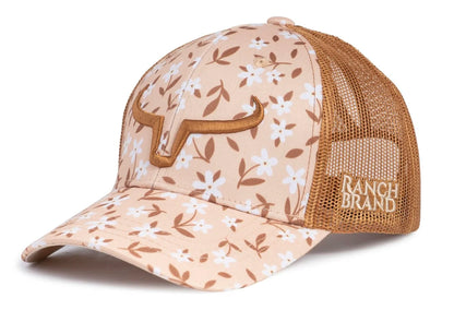 Ranch Brand Casquette Ponytail Femme, Mesh avec Logo