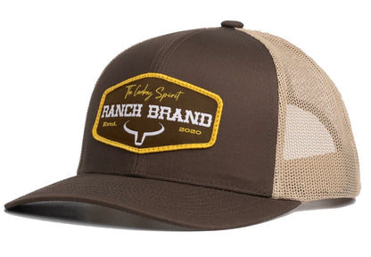 Ranch Brand Casquette Patch Ranch Mesh avec Logo