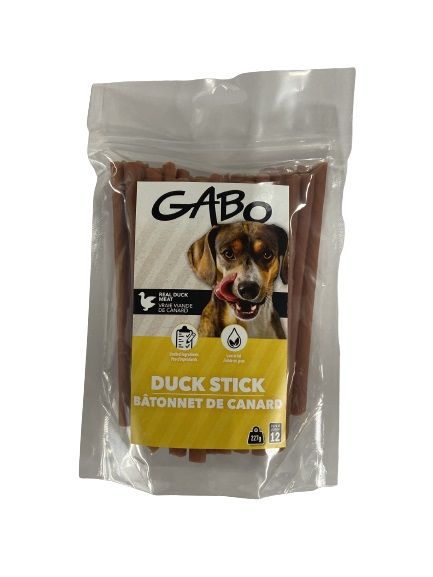 Gabo, Gâteries Pour Chien - Bâtonnets De Canard 227g