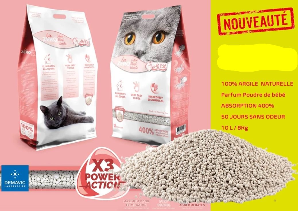 Mr Cat Litière Bentonite 8KG