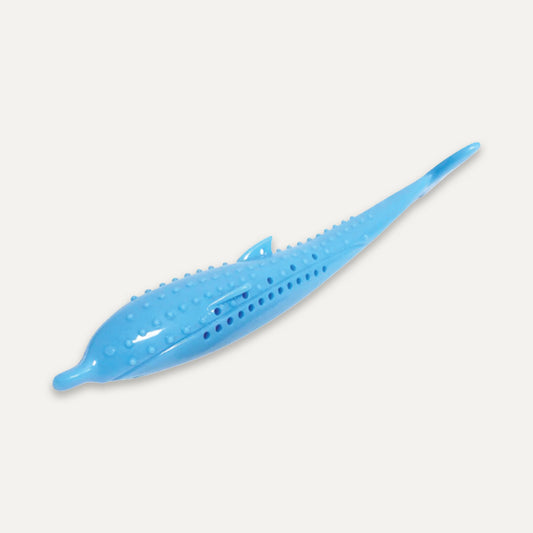 Jouet dentaire en silicone pour chats - Dauphin
