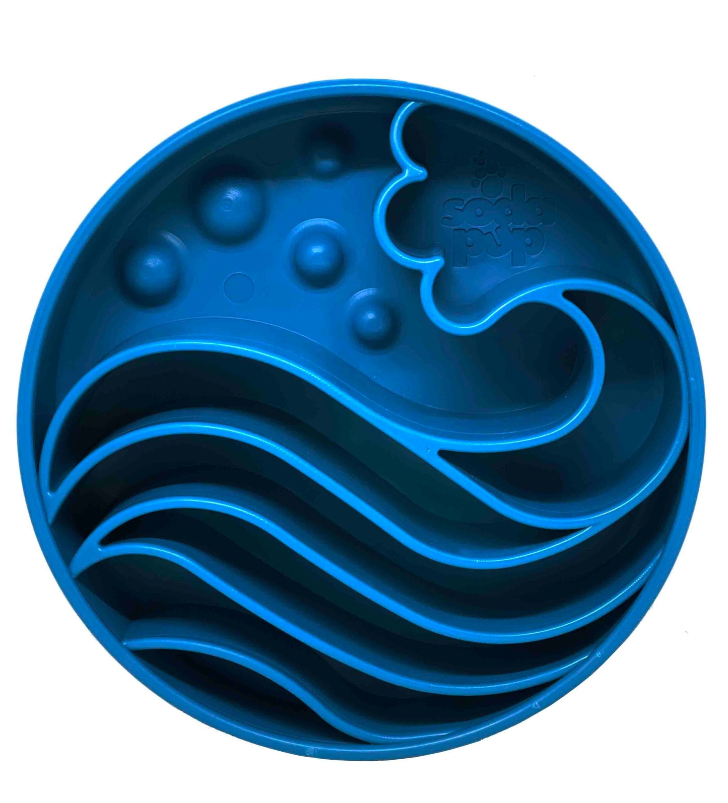 SodaPup eBowl Wave- Bleu