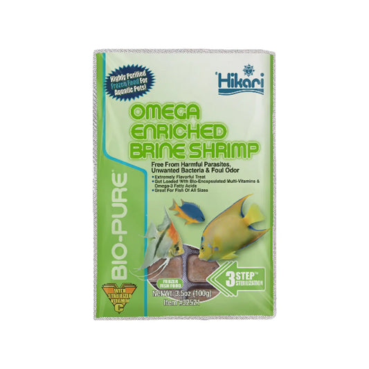 Artémia Enrichies En Oméga Cube 3.5 Oz