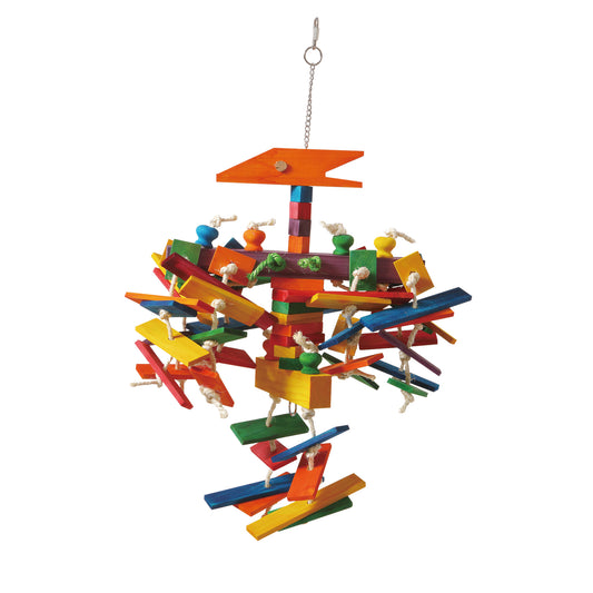 Jouet d’enrichissement SMART.PLAY HARI pour perroquets, Ptérodactyle