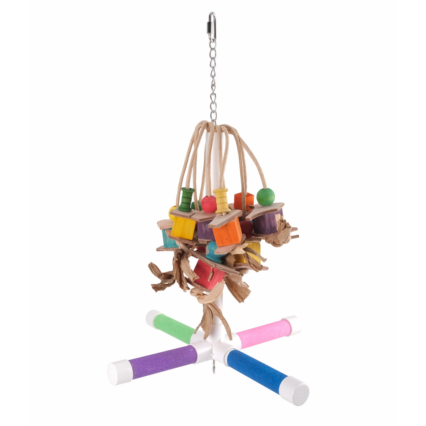 Perchoir suspendu en carrefour avec jouets ACTIVE.PLAY HARI, 36,8 x 34,3 cm (14,5 x 13,5 po)