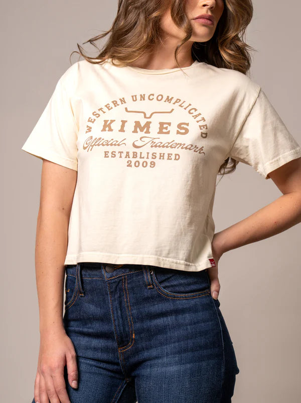 Kimes Ranch, Heavy Text, ivory