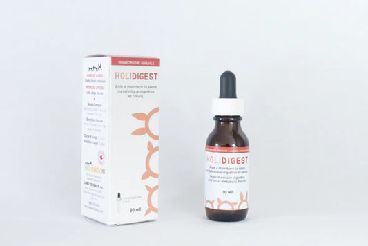 Holidago HoliDigest - Aide à éliminer les surcharges de l'organisme chez le chat, chien et cheval