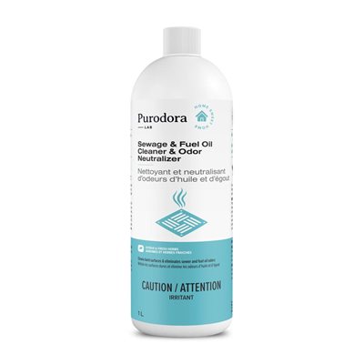 Purodora Lab Neutralisant D'Odeurs D'Huile Et D'Egout 1L
