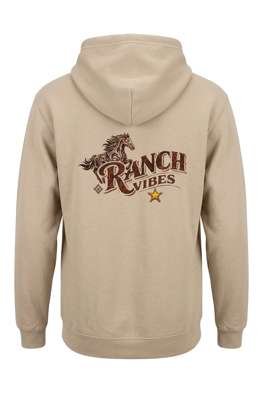 Horse Vibes Hoodie Ranch vibes - Junior