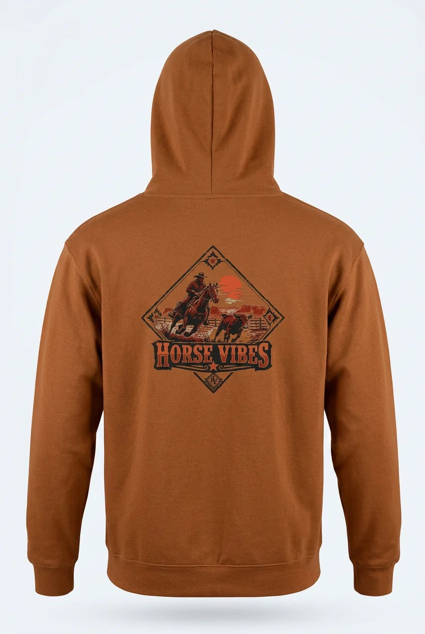 Horse Vibes  Hoodie Trail boss