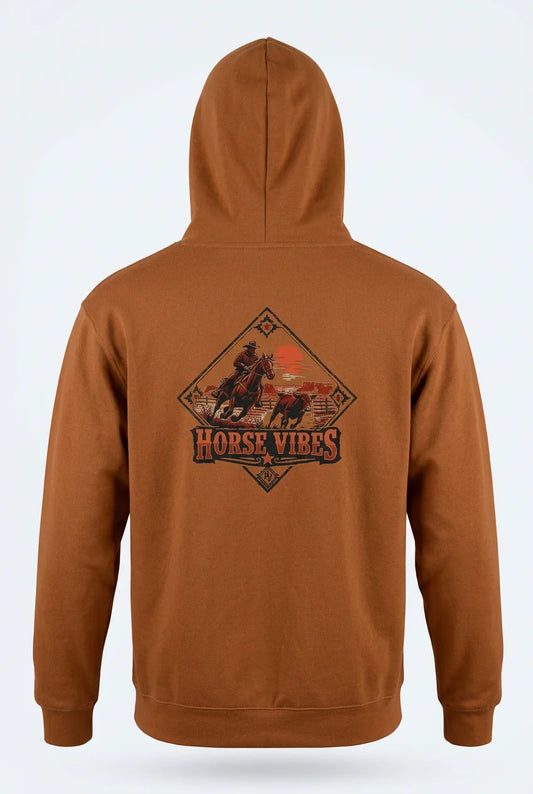 Horse Vibes  Hoodie Trail boss