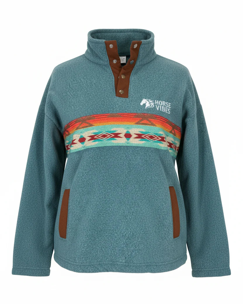 Horse Vibes  Polar West sans capuche UNISEXE - ASSORTIE