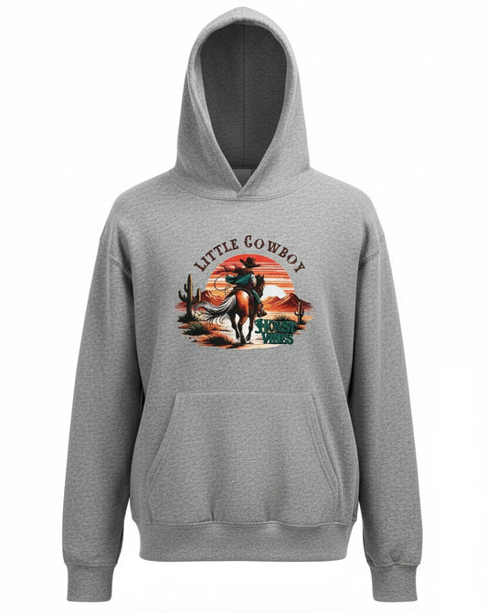 Horse Vibes Hoodie Little Cowboy