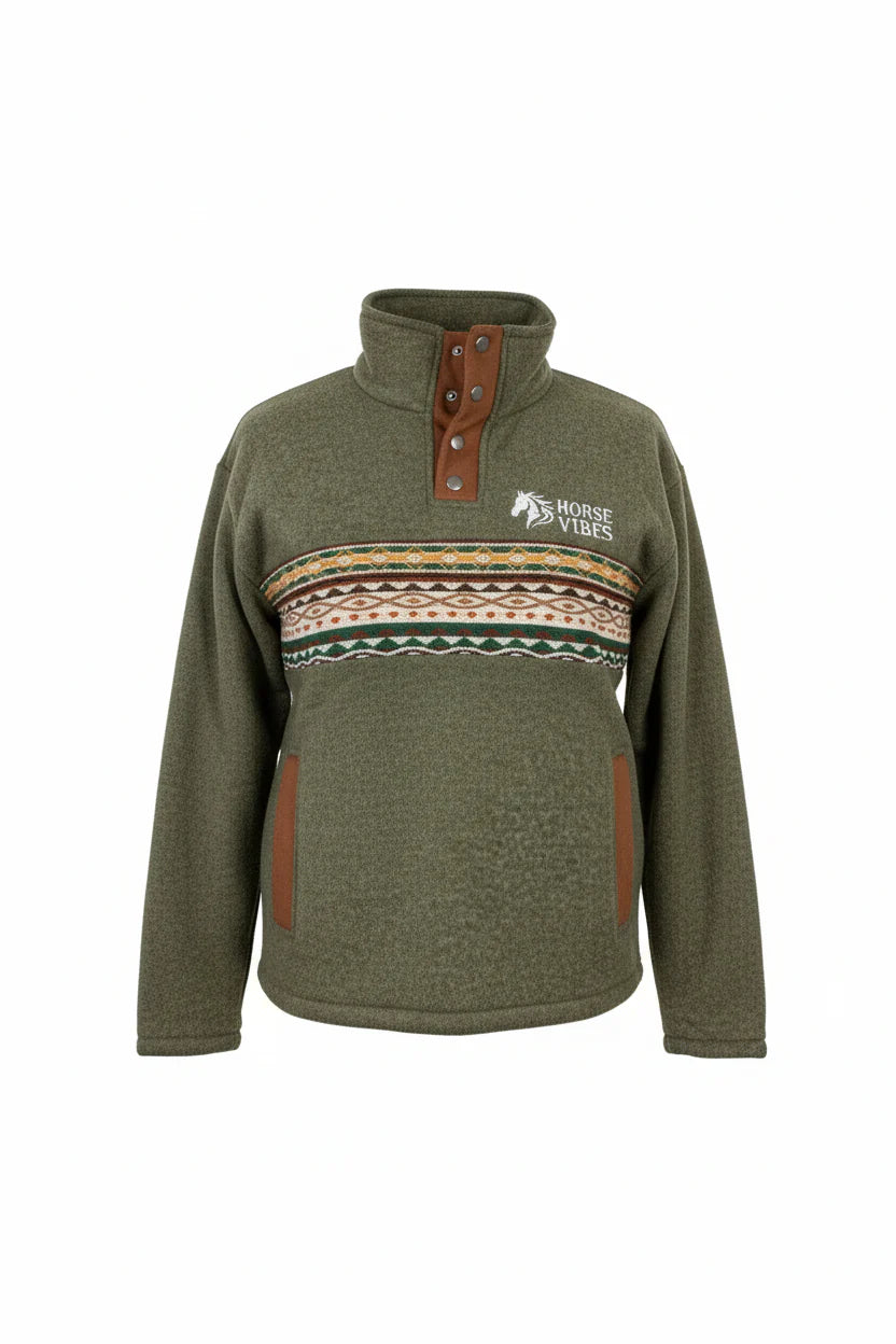 Horse Vibes  Polar West sans capuche UNISEXE - ASSORTIE