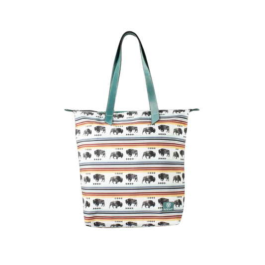 Ariat Sac fourre-tout Cruiser à motif buffle multicolore