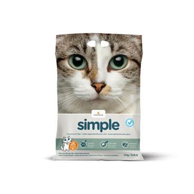 Litiere Simple (Chat Vert) 14Kg