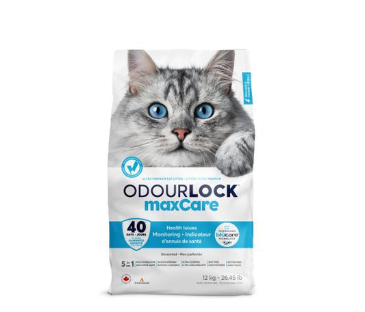 Intersand Odourlock Maxcare Litiere Agglomérante 12Kg