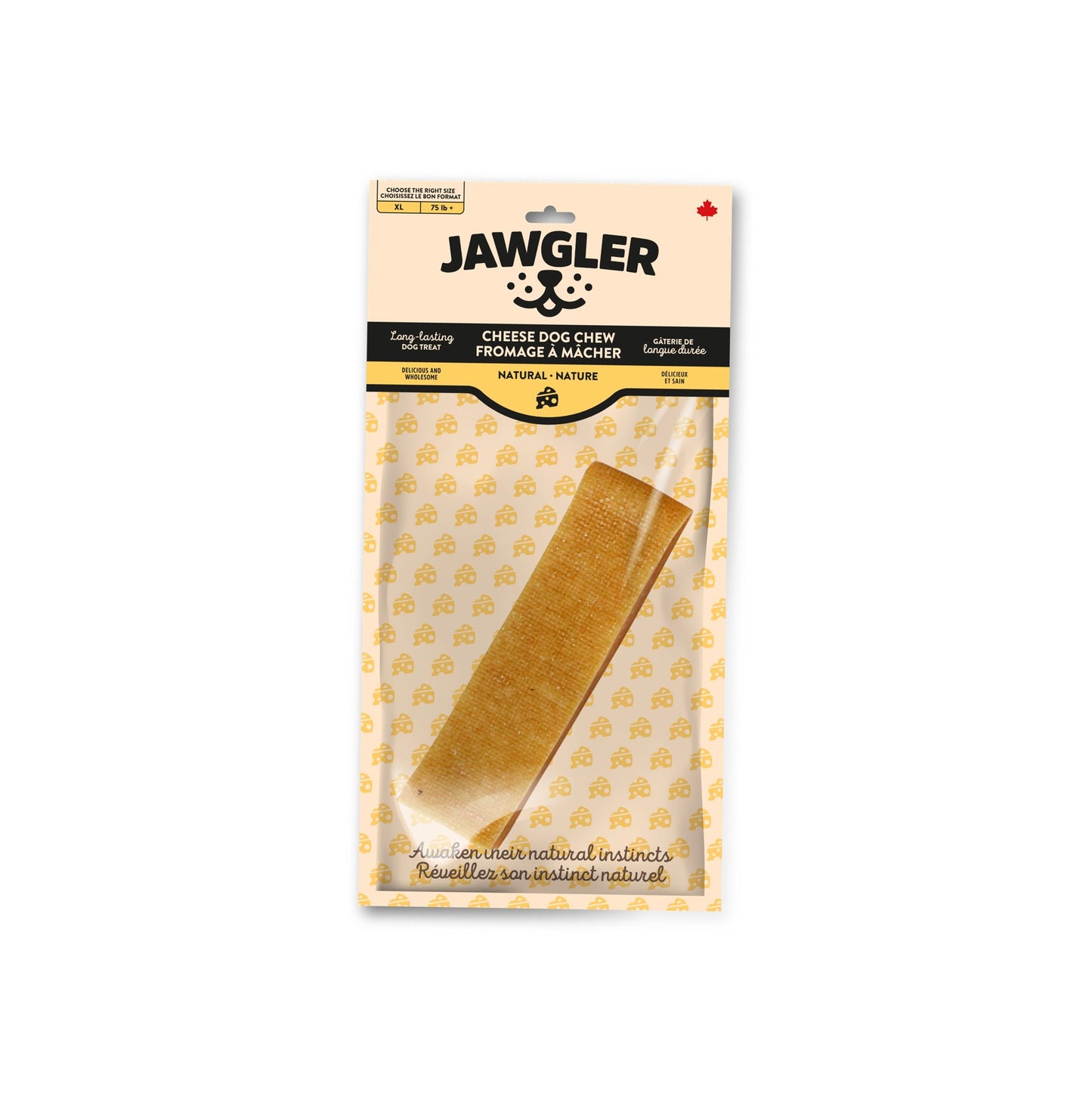 Jawgler Gâterie de fromage à mâcher