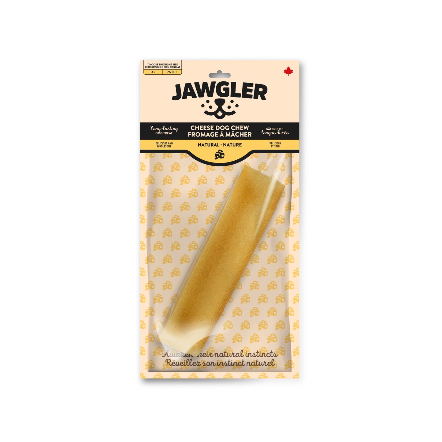Jawgler Gâterie de fromage à mâcher