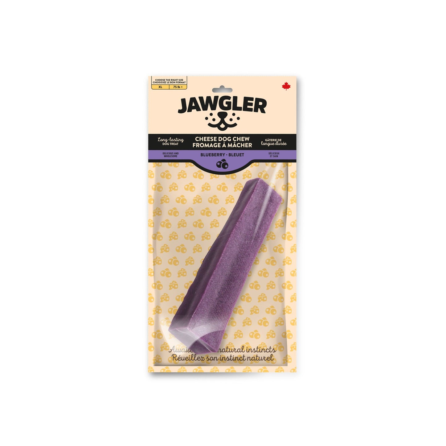 Jawgler Gâterie de fromage à mâcher