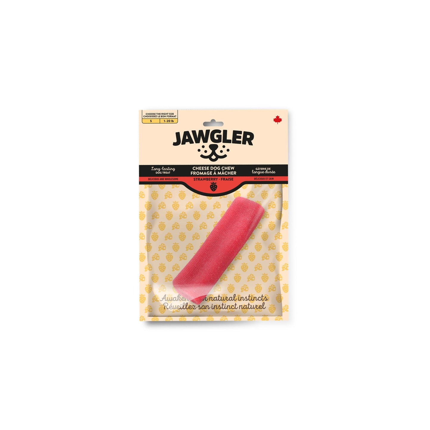 Jawgler Gâterie de fromage à mâcher