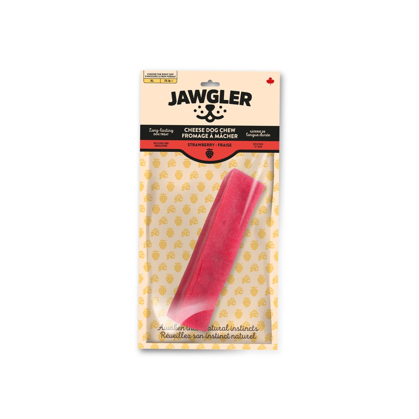 Jawgler Gâterie de fromage à mâcher