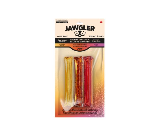 Jawgler Gâterie De Gélatine à Mâcher - Saveurs Assorties Paquet De 3 Unités