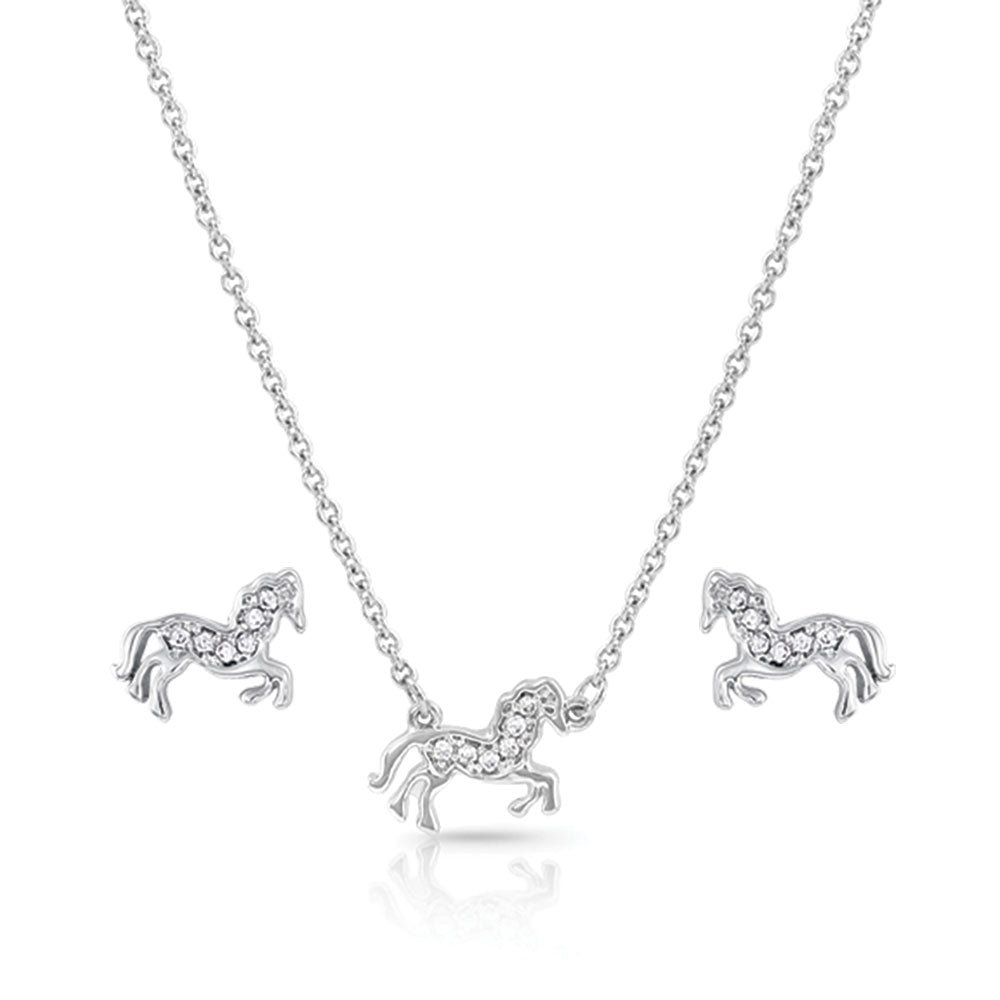 Montana Silversmiths - Tout le coffret de bijoux Pretty Horses