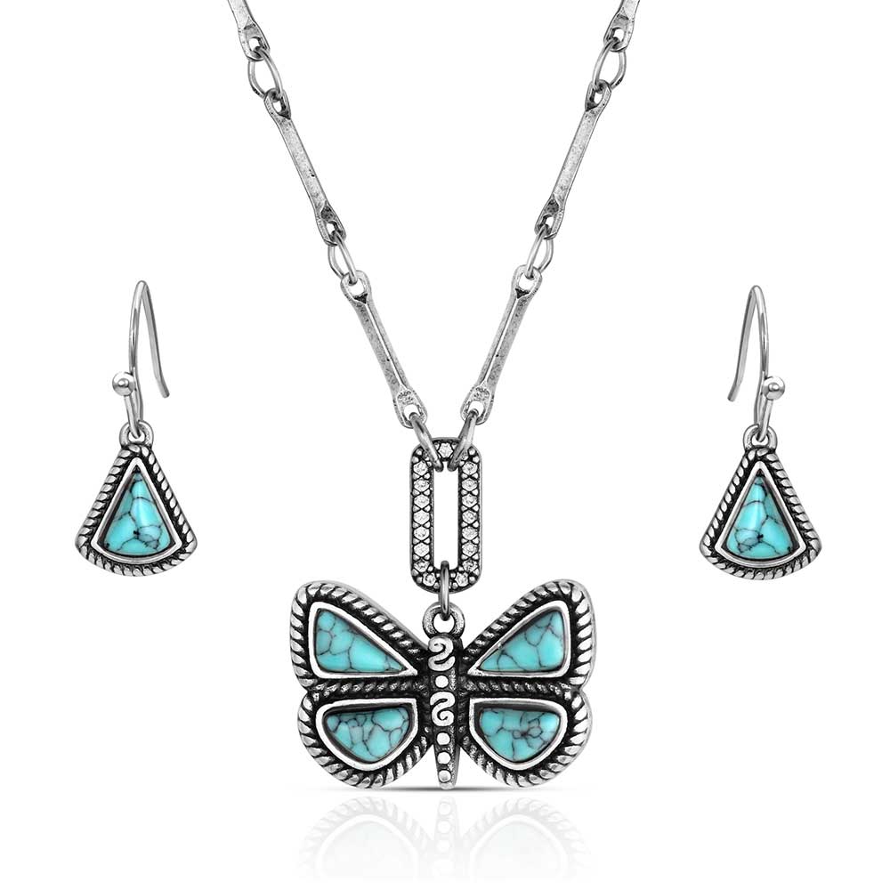 Montana Silversmiths Set de bijoux turquoise - Set Me Libre