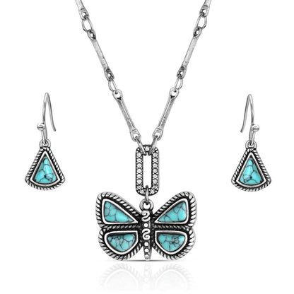 Montana Silversmiths Set de bijoux turquoise - Set Me Libre