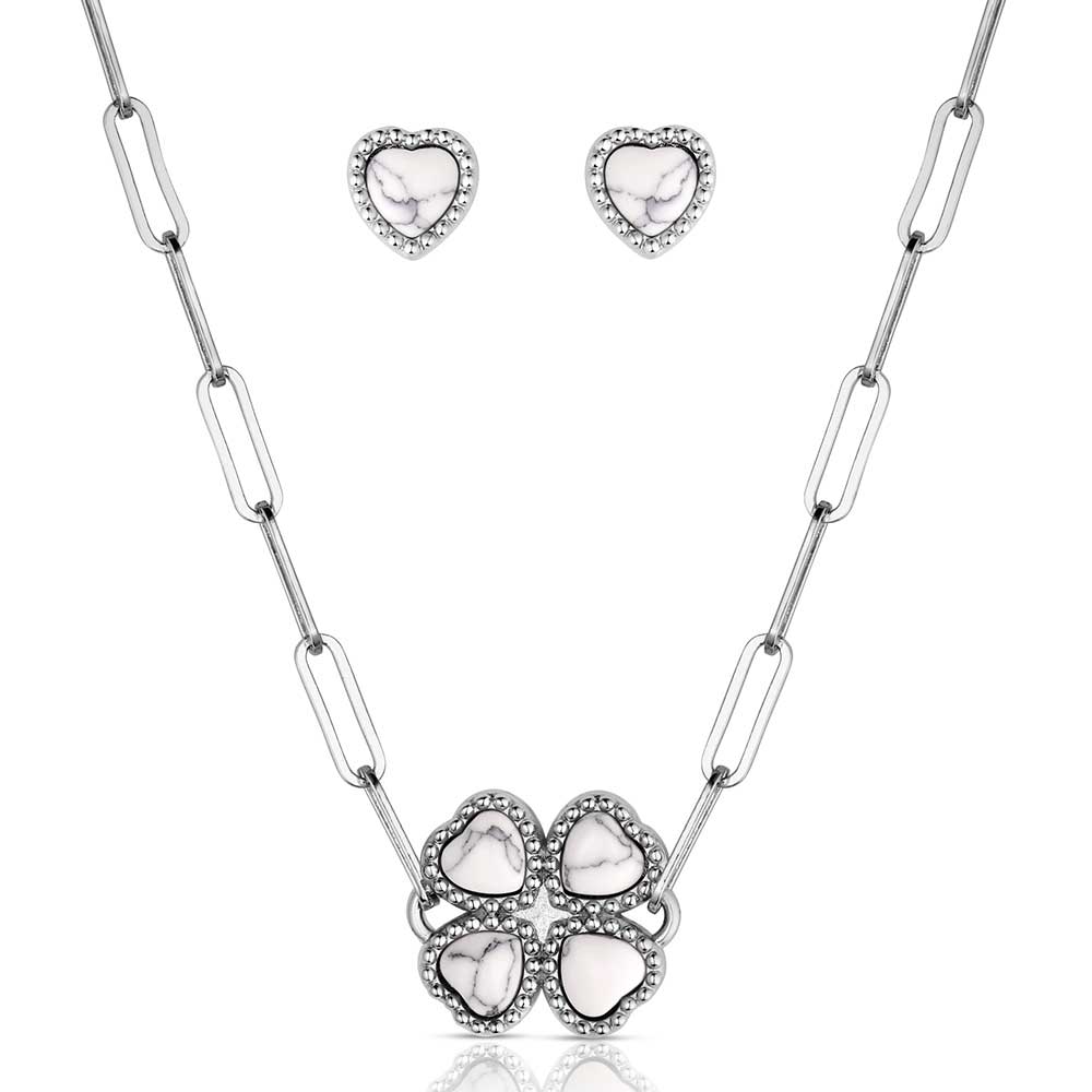 Montana Silversmiths Ensemble de bijoux Halo floraux