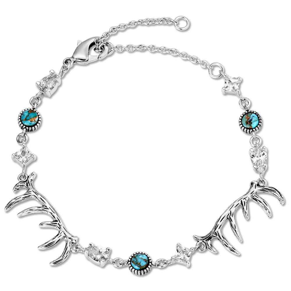 Montana Silversmiths - Les Rocheuses découvrent un bracelet turquoise