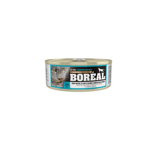 Boréal Conserve Pour Chat, Poulet Cobb, Saumon & Canard 80g