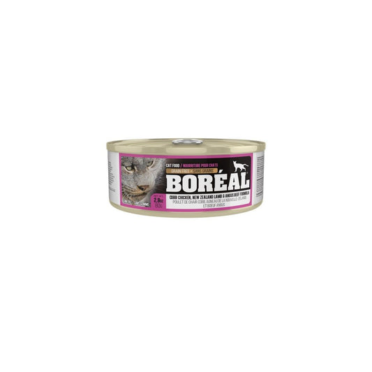 Boréal Conserve Pour Chat, Poulet Cobb, Agneau & Boeuf Angus 80gr