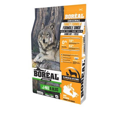 Boreal Chien Sans Grain Dinde 11.36Kg