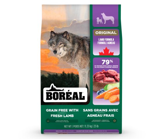 Boreal Chien Sans Grains Agneau 11.36Kg