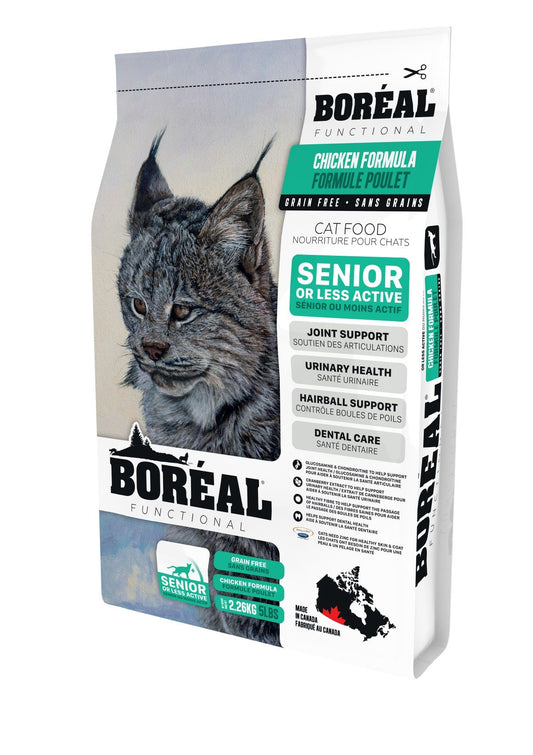 Boréal Functional, Nourriture Pour Chat Sénior - Poulet 2,26kg