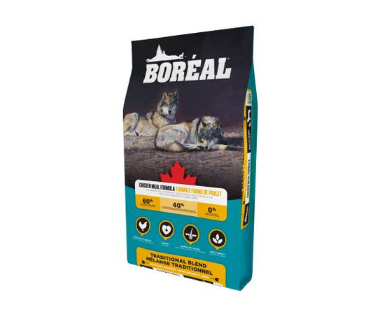 Boréal Mélange Traditionnel, Nourriture Pour Chien - Grains Santé, Poulet 16,8kg