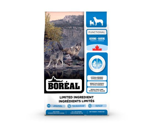 Boréal Functional, Nourriture à Ingrédients Limités Pour Chien - Hareng 10kg
