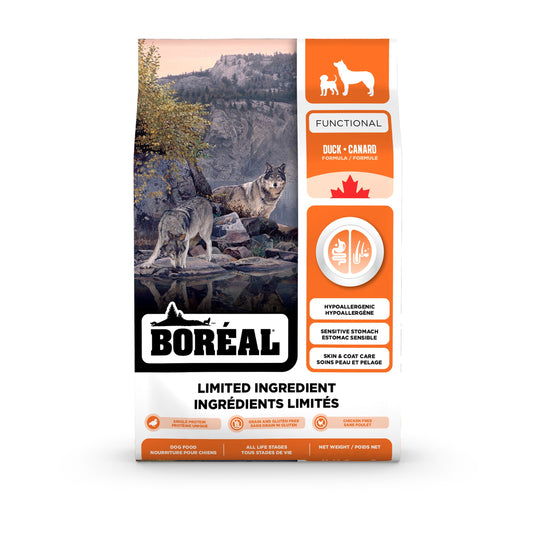 Boréal Functional, Nourriture à Ingrédients Limités Pour Chien - Canard 1,8kg